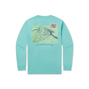 Southern Marsh 21 Expedition Series Tee - Heron - Long Sleeve