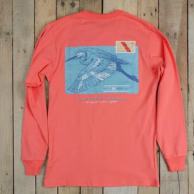 Southern Marsh 21 Expedition Series Tee - Heron - Long Sleeve
