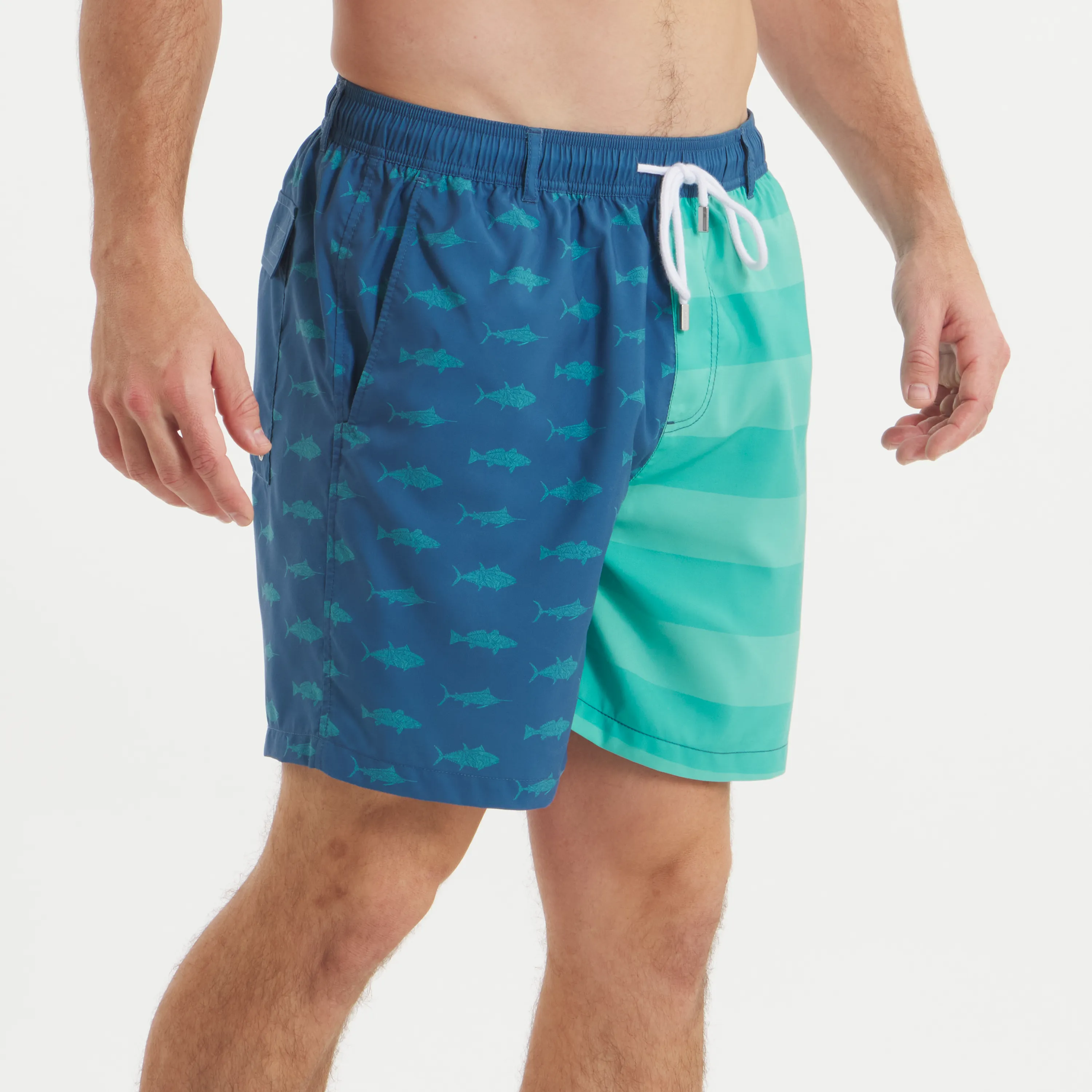 Southern Marsh 21 Harbor Swim Trunk - Freedom Fish