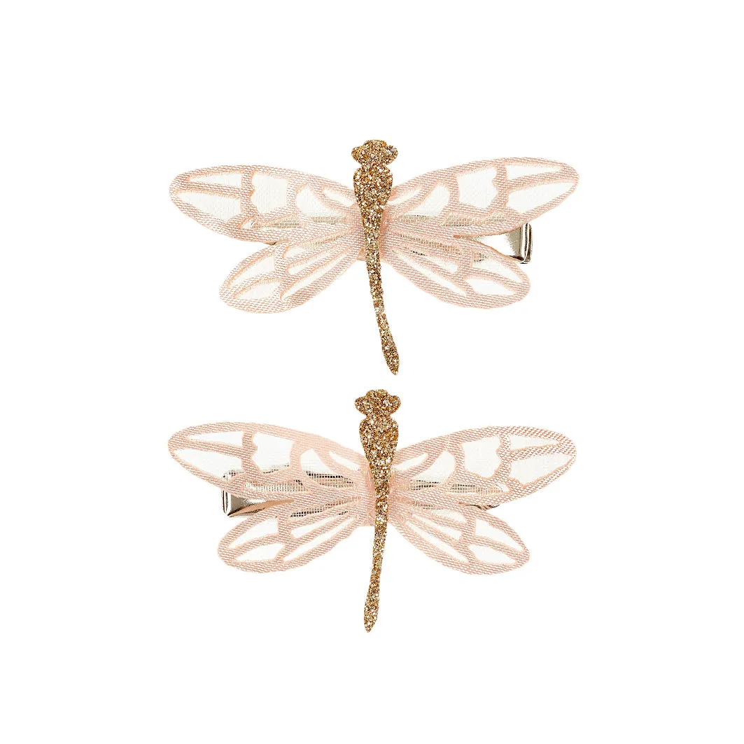 Souza 2 pcs Hair Claws Camille Pappilon Light Pink