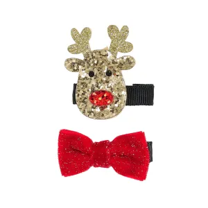 Souza Hair Claws Reindeer