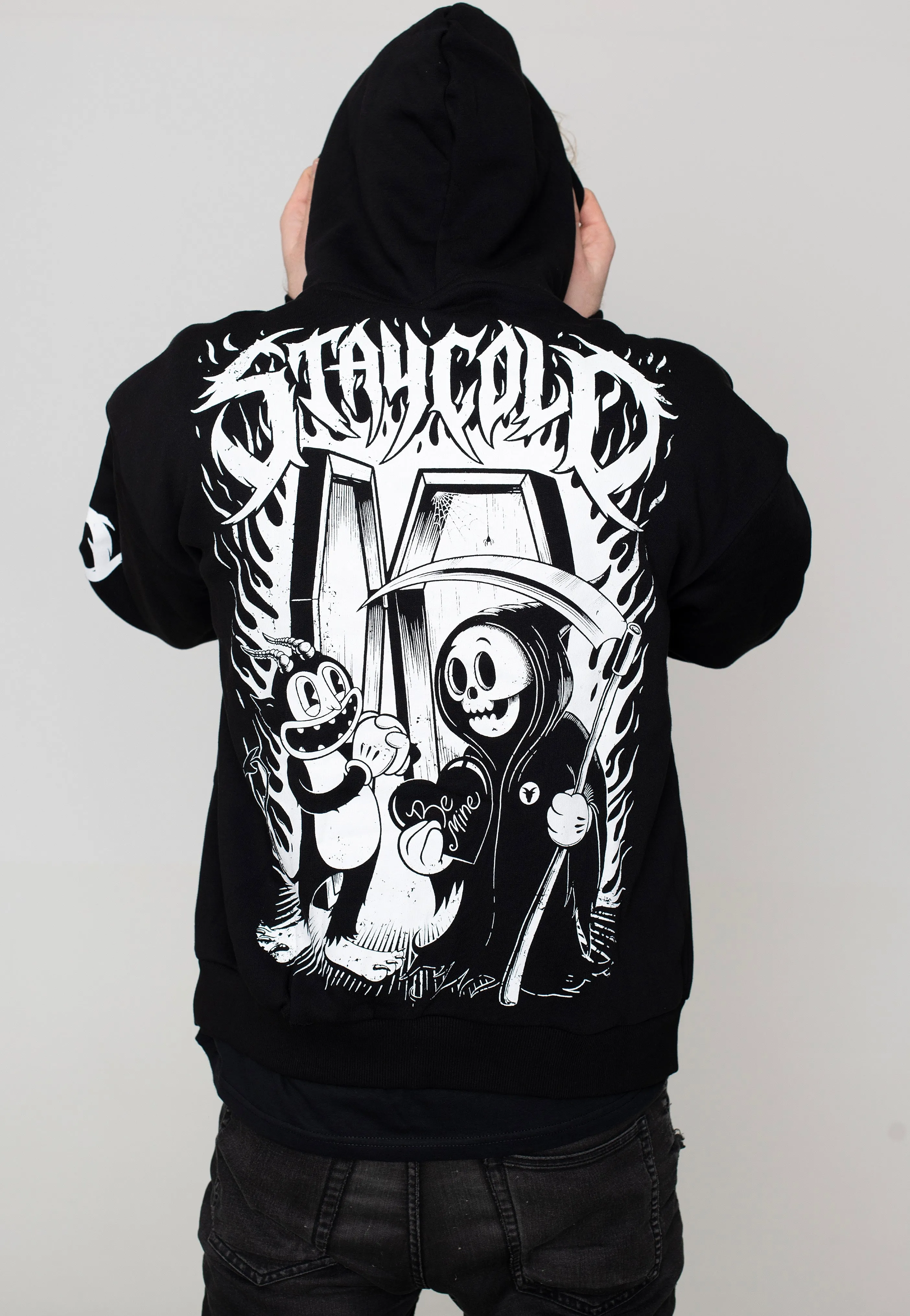 Stay Cold Apparel - Be Mine Oversized Black - Hoodie