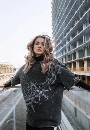 Stay Cold Apparel - Blackthorn Oversized Acid Washed Black - T-Shirt