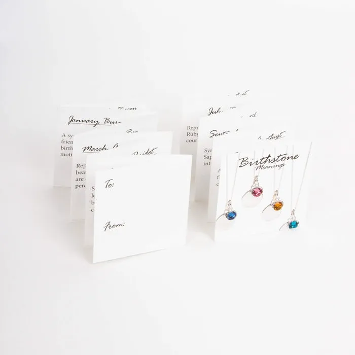 Sterling Silver June Birthstone Necklace P4595