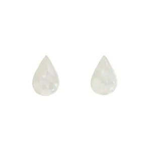 Sterling Silver Teardrop Stud Earrings