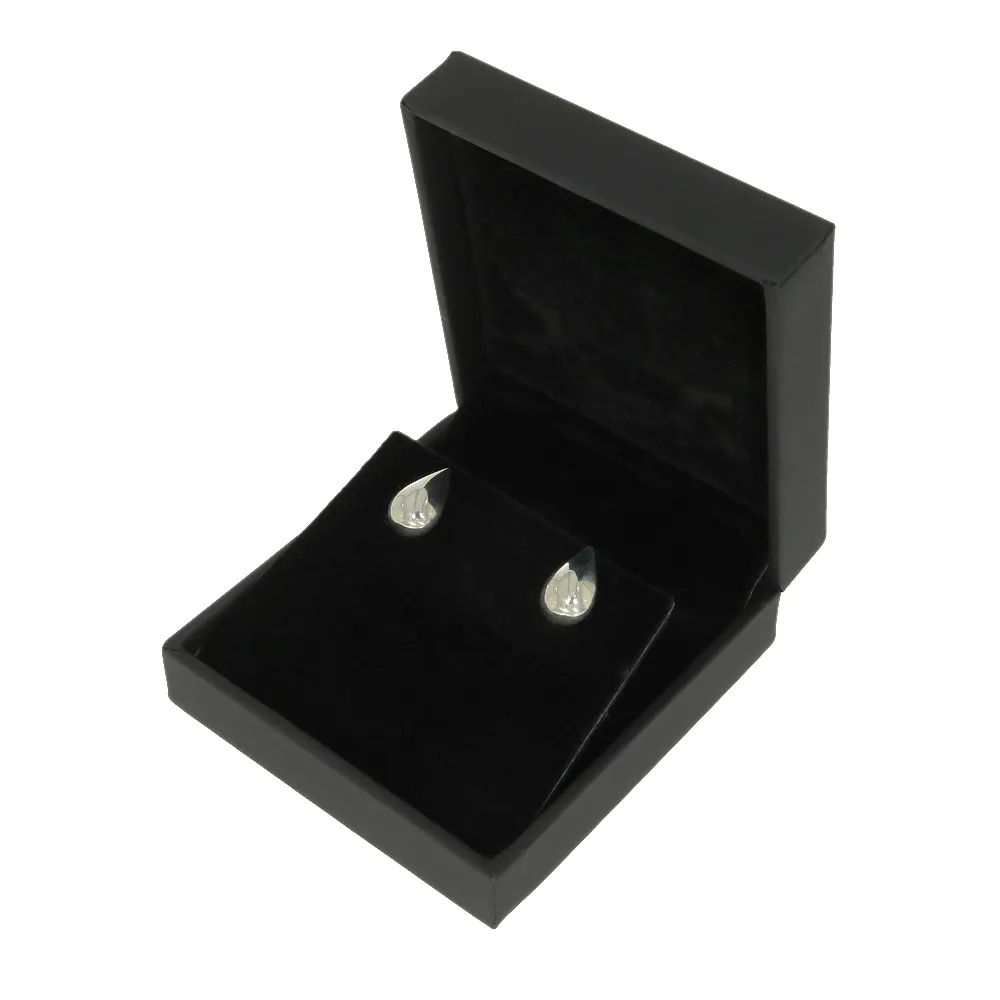 Sterling Silver Teardrop Stud Earrings