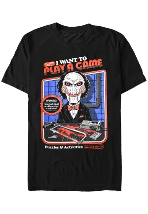 Steven Rhodes x Saw - I Want To Play A Game - T-Shirt