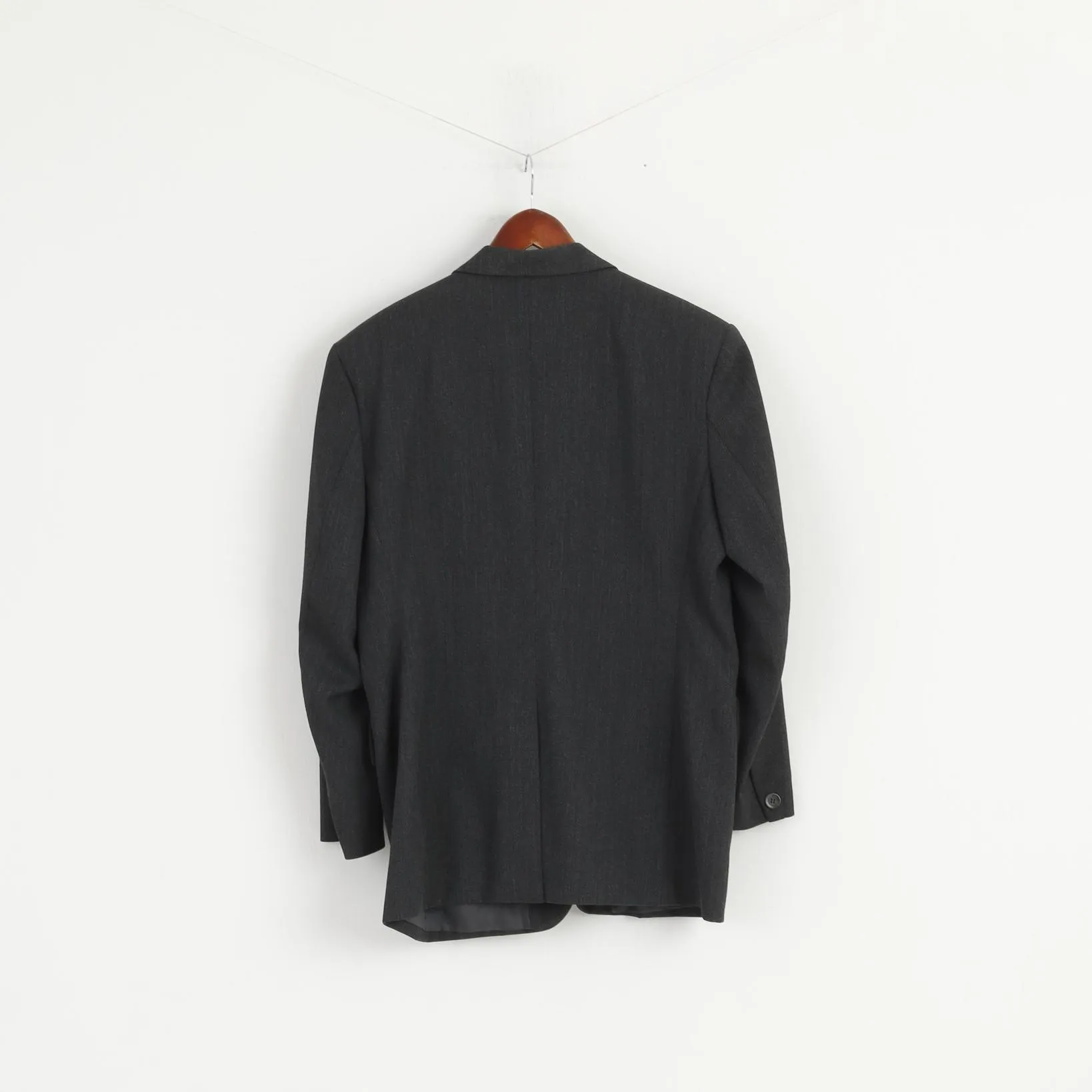 Sunset Suits Giacomo Men 104 40 Blazer Grey Wool Blend Single Breasted Jacket