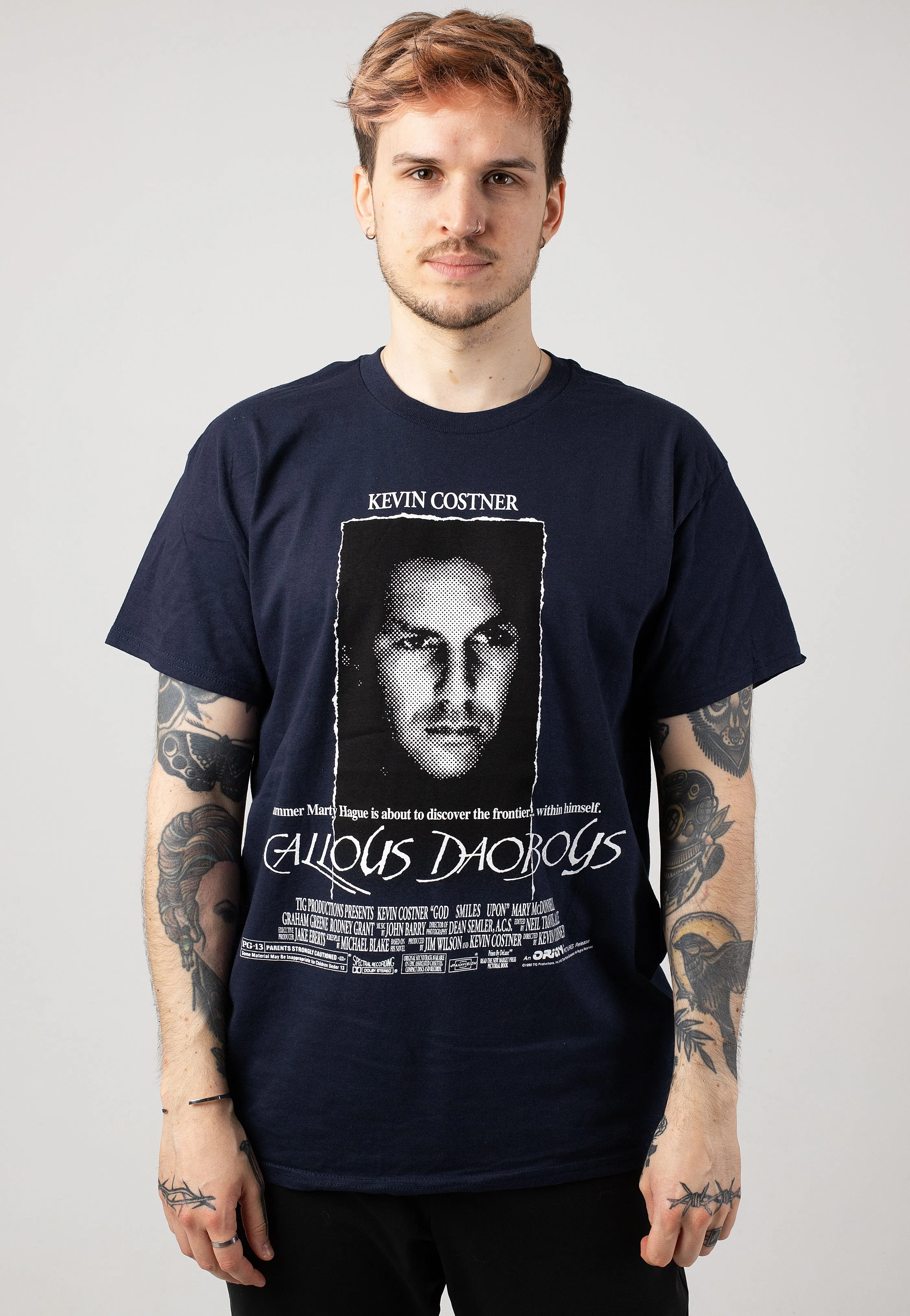 The Callous Daoboys - Dances With Marty Navy - T-Shirt