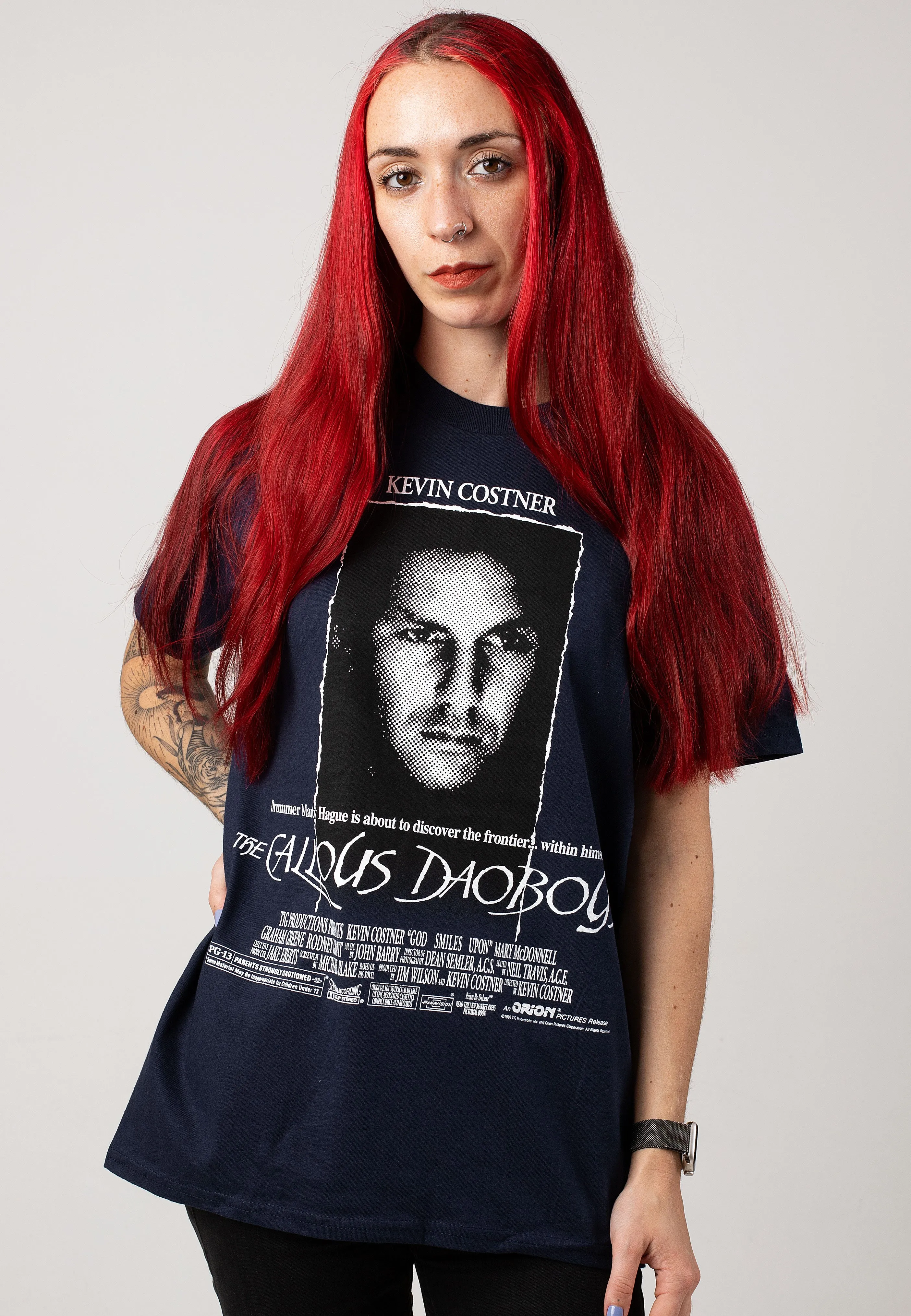 The Callous Daoboys - Dances With Marty Navy - T-Shirt