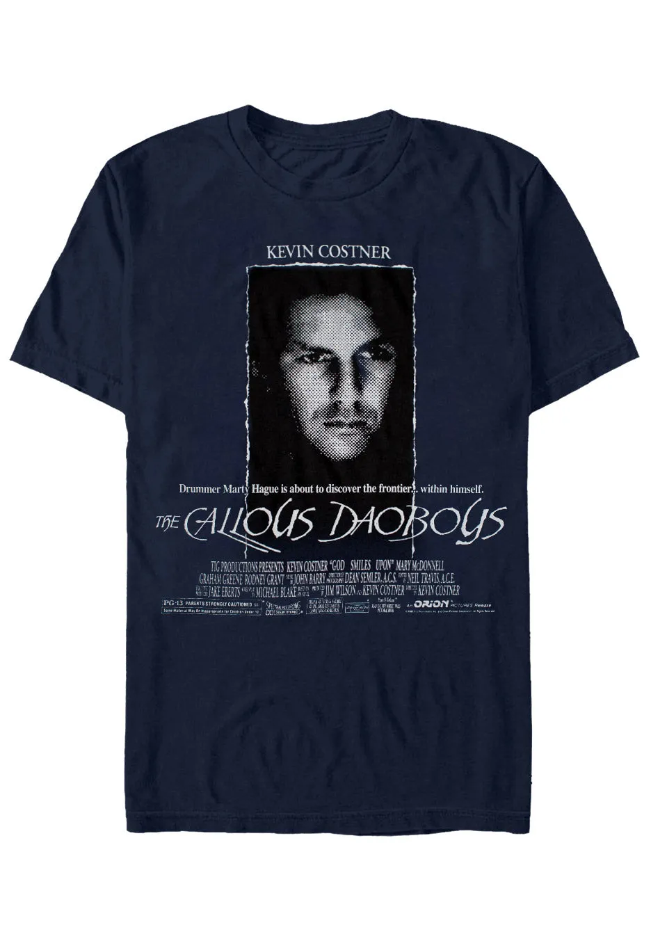 The Callous Daoboys - Dances With Marty Navy - T-Shirt