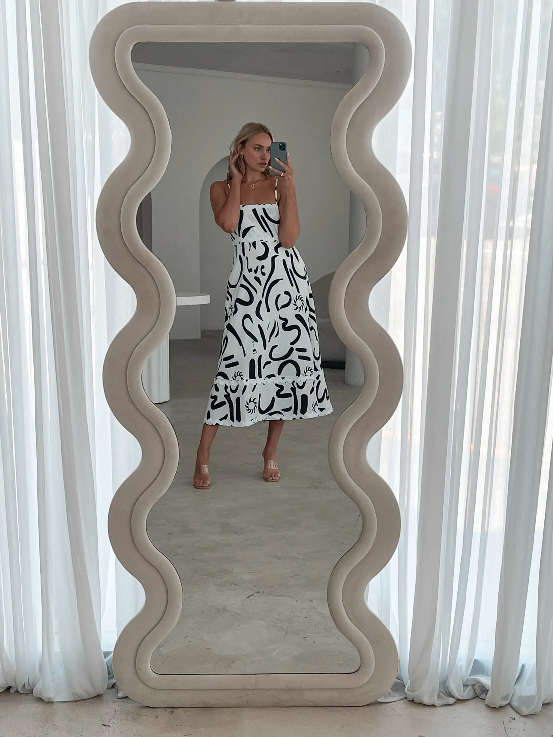 Theophilia Dress - White Print