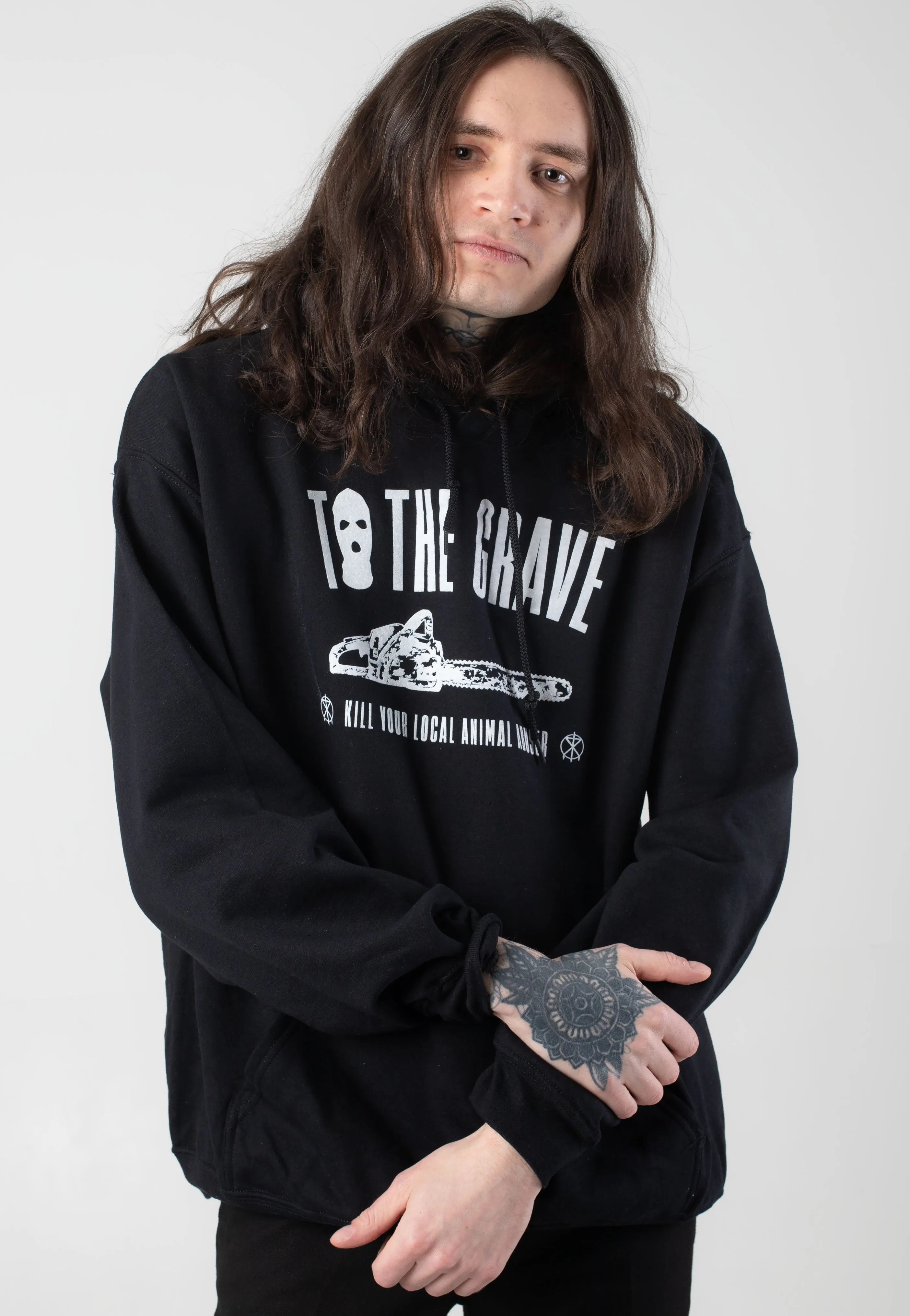 To The Grave - Chainsaw - Hoodie