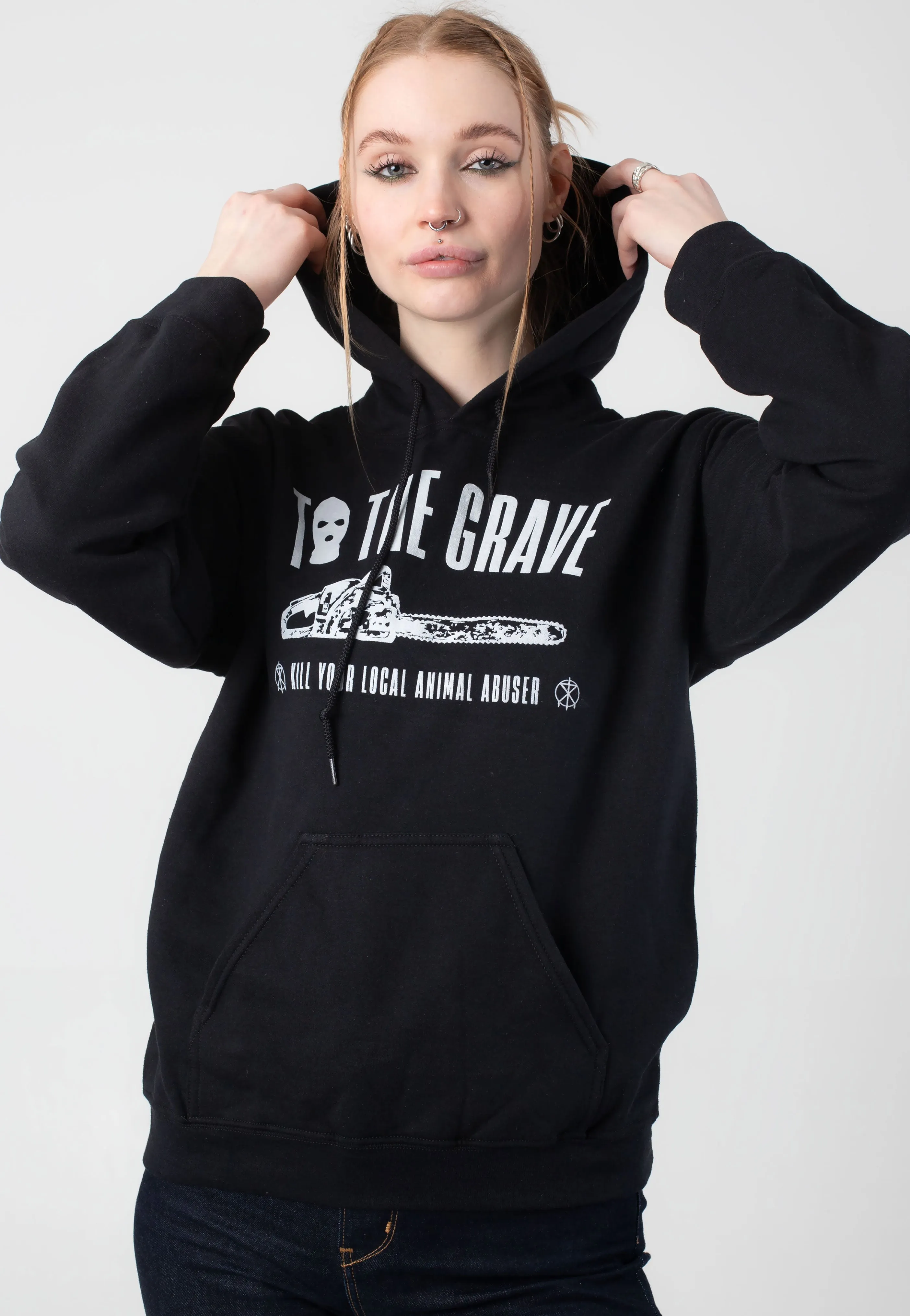 To The Grave - Chainsaw - Hoodie