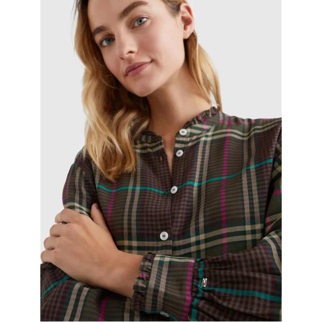 Tommy Hilfiger Check Flannel Blouse