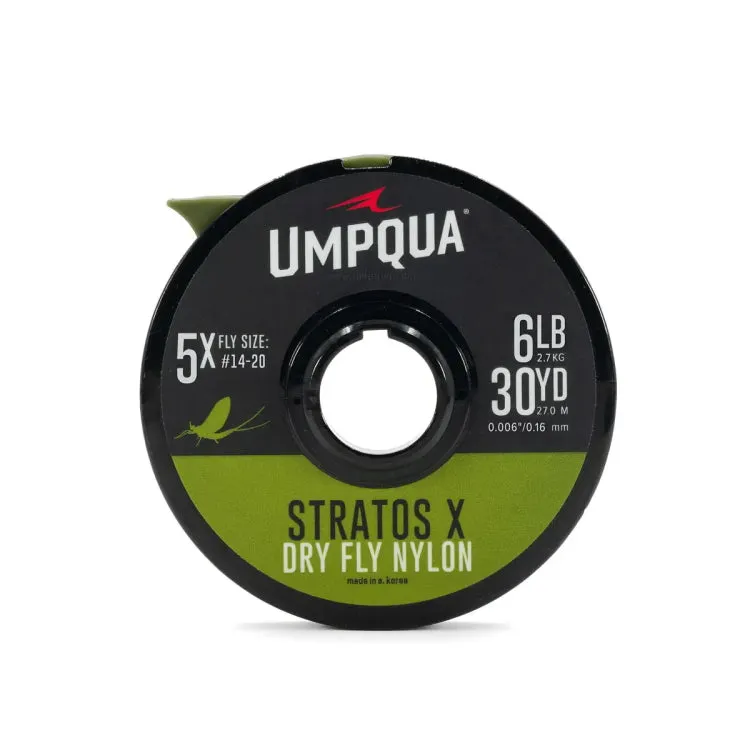 Umpqua Stratos X Dry Fly Grey Camo Tippet - 30yds