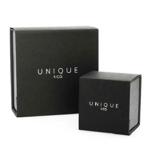 Unique Stainless Steel Lava Rock Cufflinks QC-96