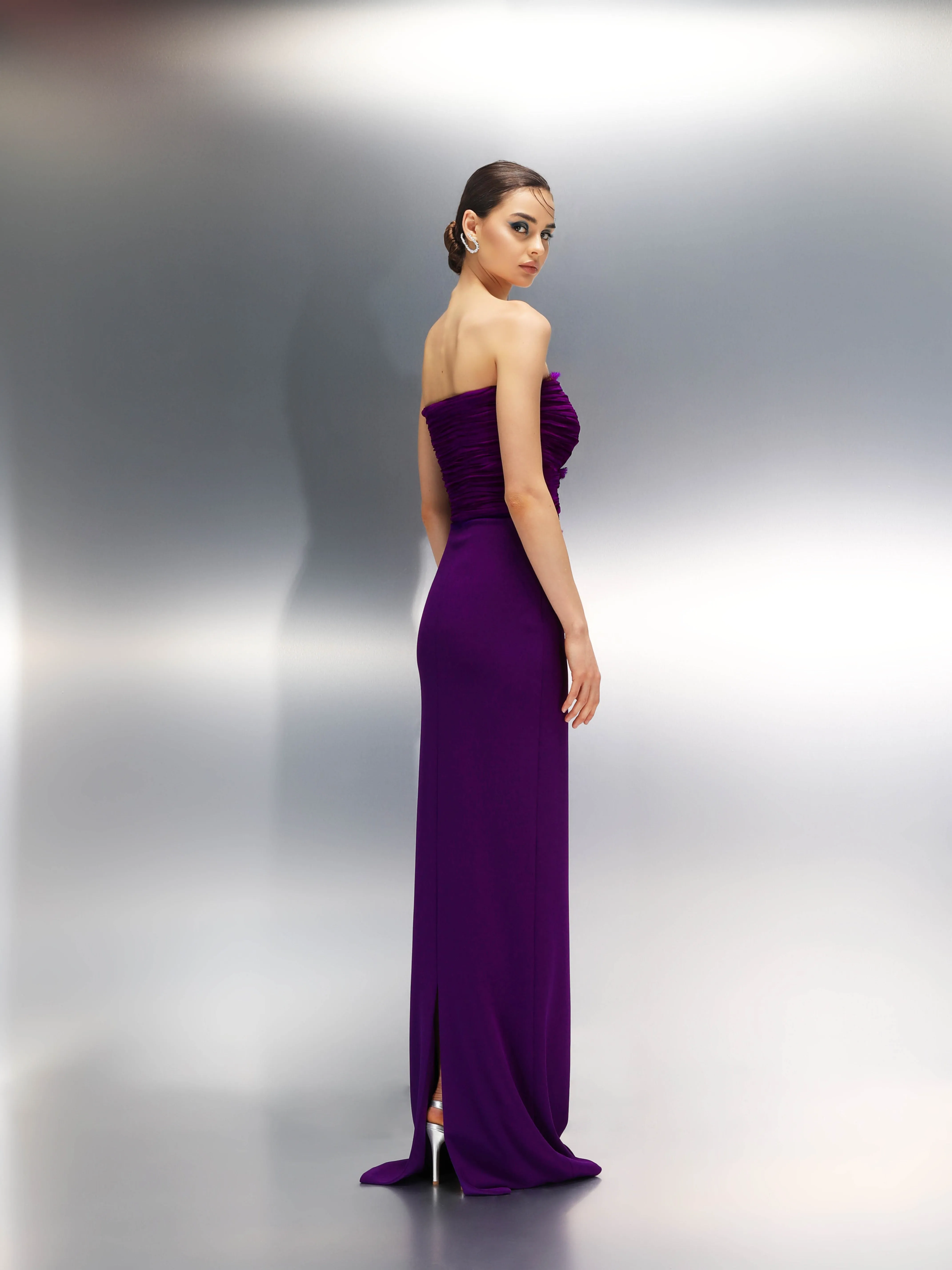 Velvety Couture Women's IDOLE Purple Dress