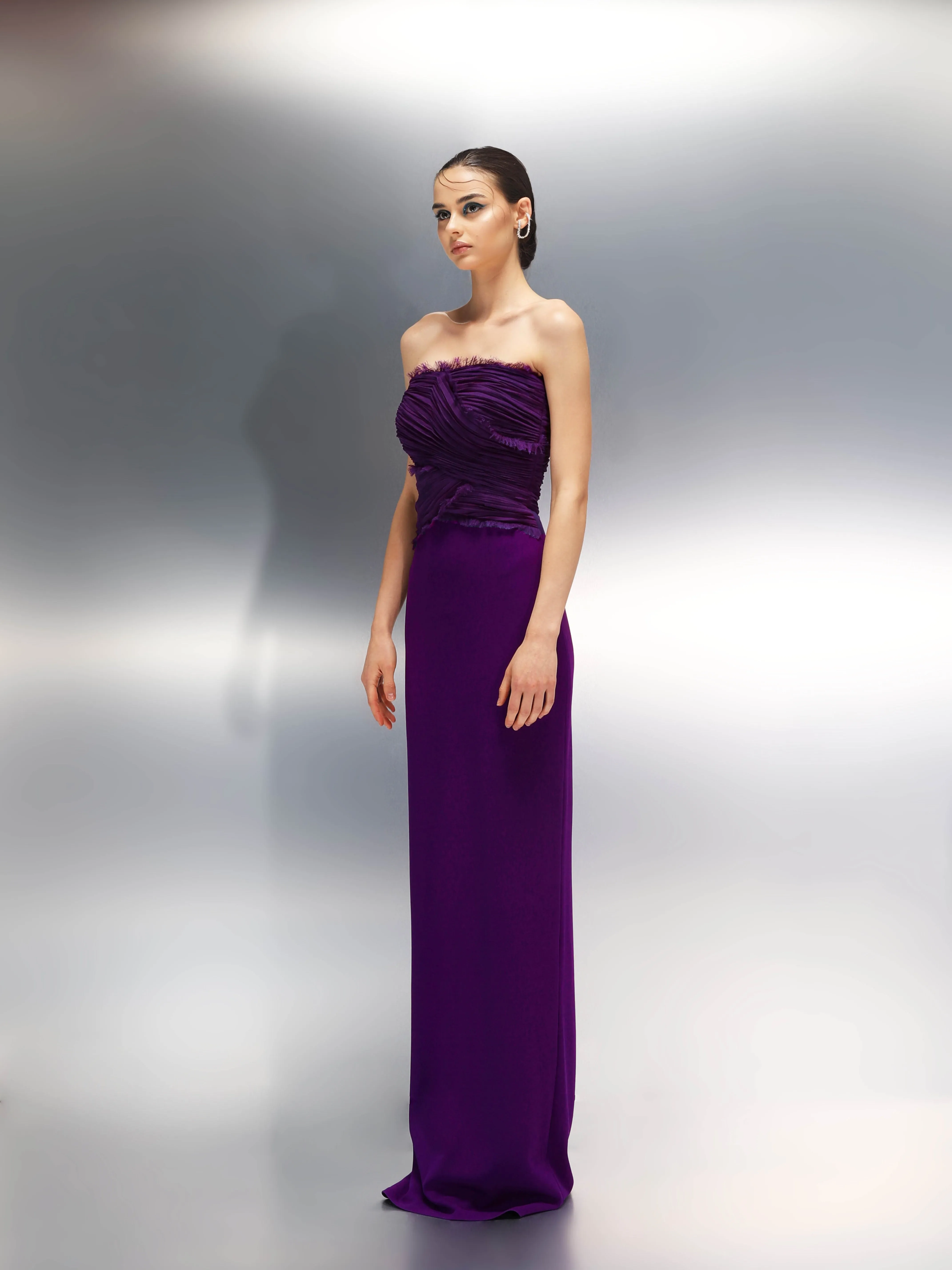 Velvety Couture Women's IDOLE Purple Dress