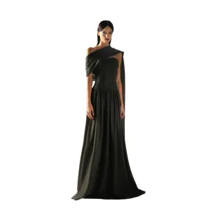 Velvety Couture Women's OULA Dark Forest Dress