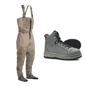 Vision Koski Zip Waders and Felt Green Wading Boots Offer