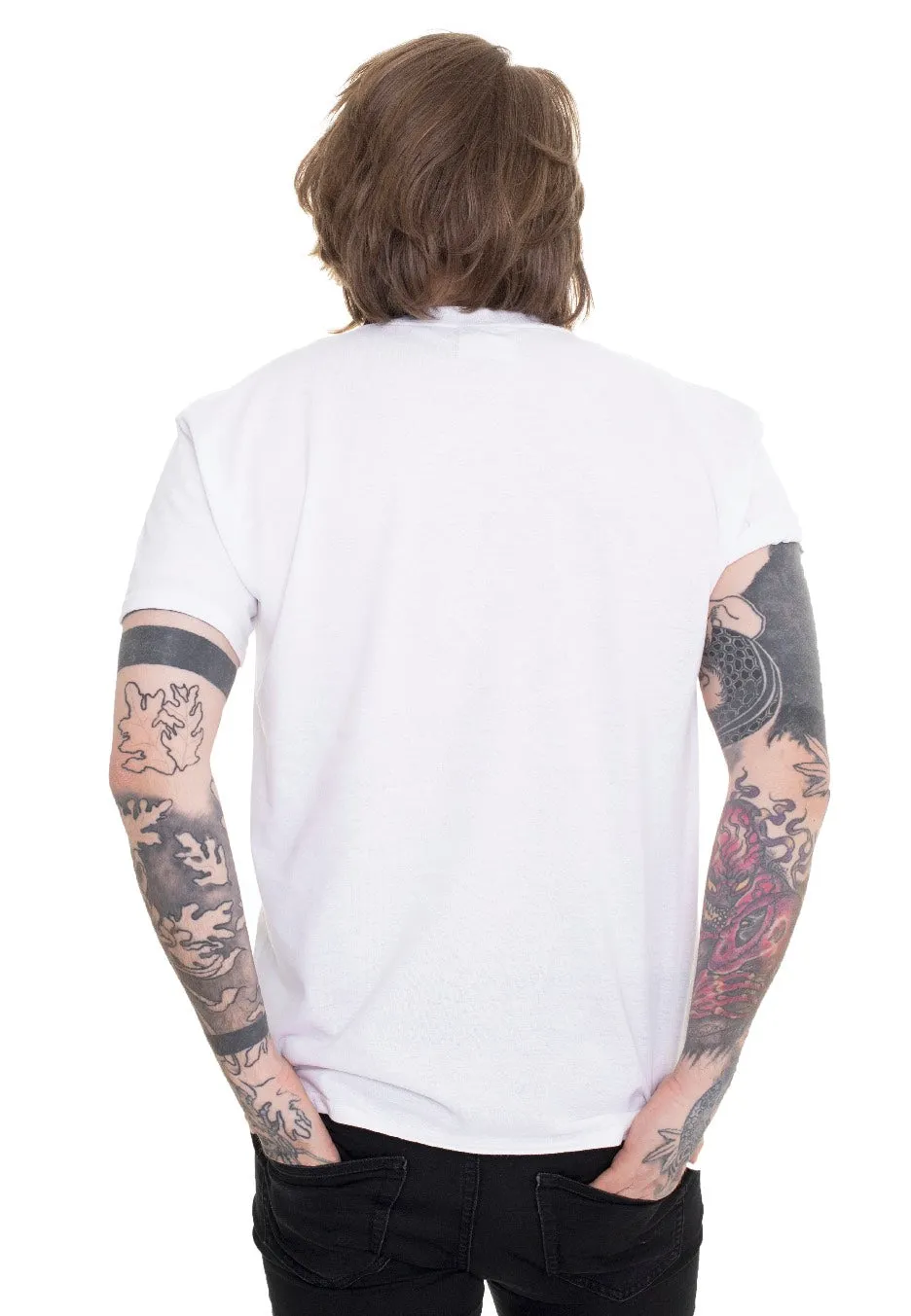 While She Sleeps - Web White - T-Shirt