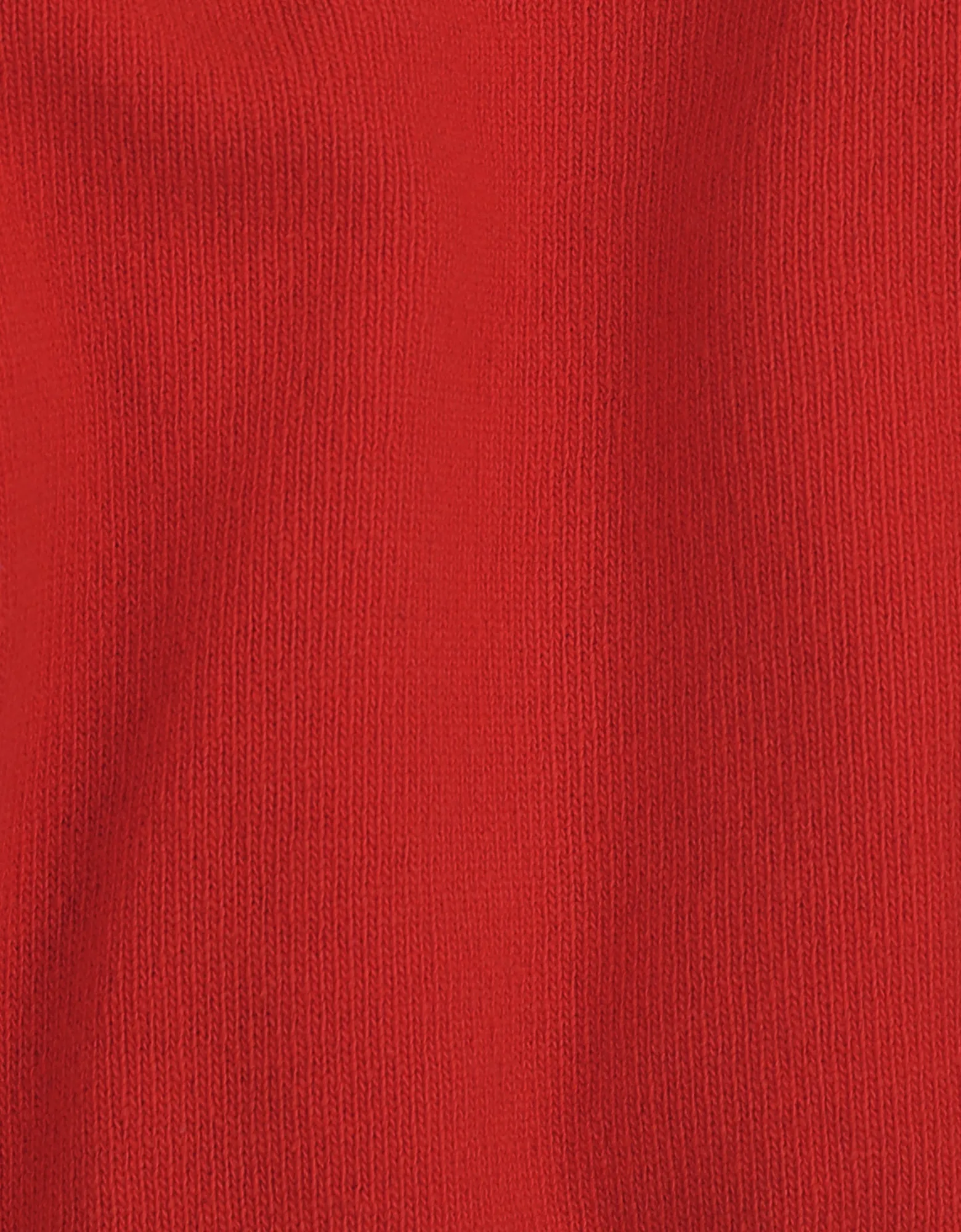 Women Classic Merino Wool Crew - Scarlet Red