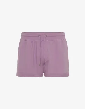 Women Organic Sweatshorts - Pearly Purple