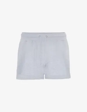 Women Organic Sweatshorts - Snow Melange