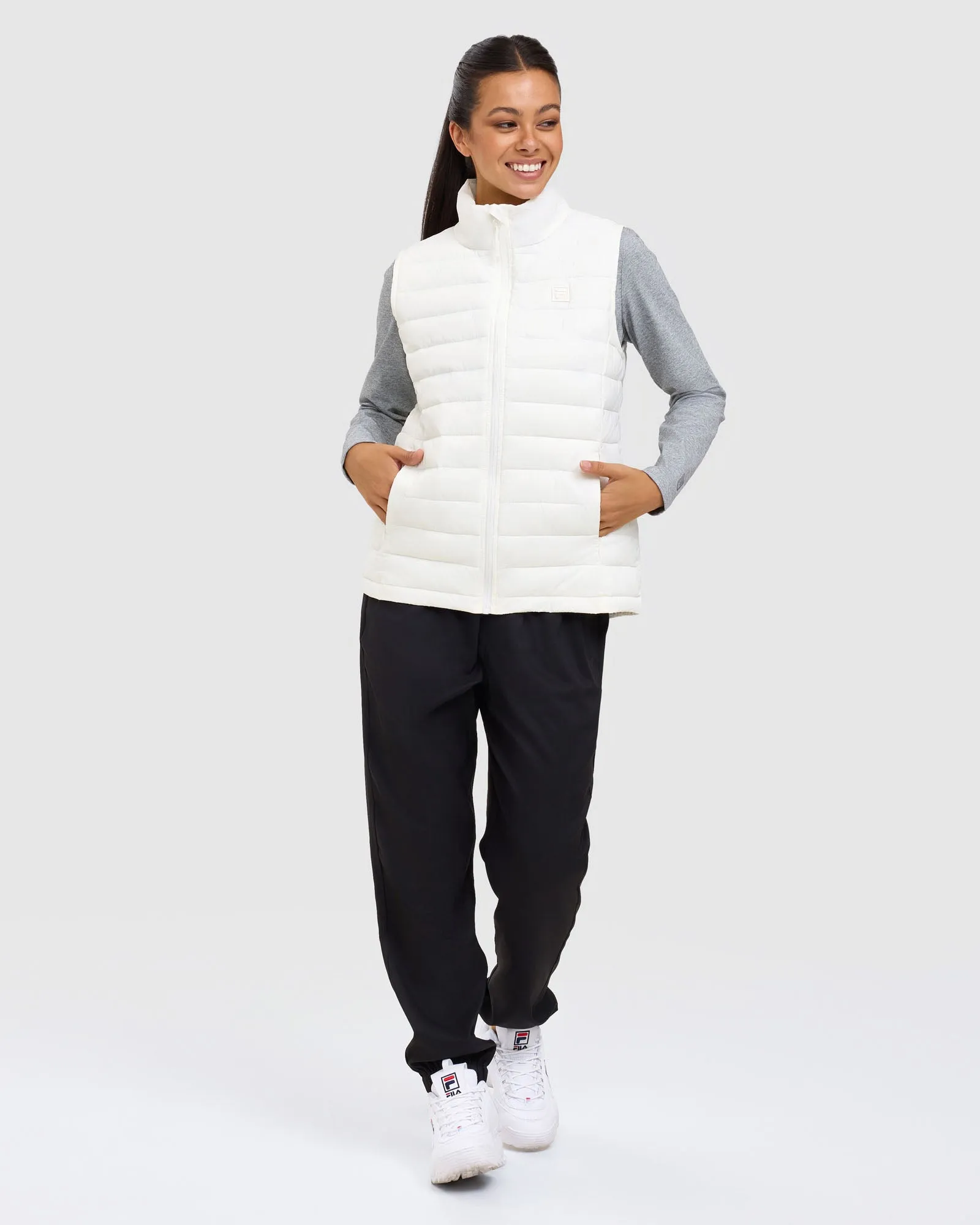 Women's Carpo Lite Puffer Vest -FILA