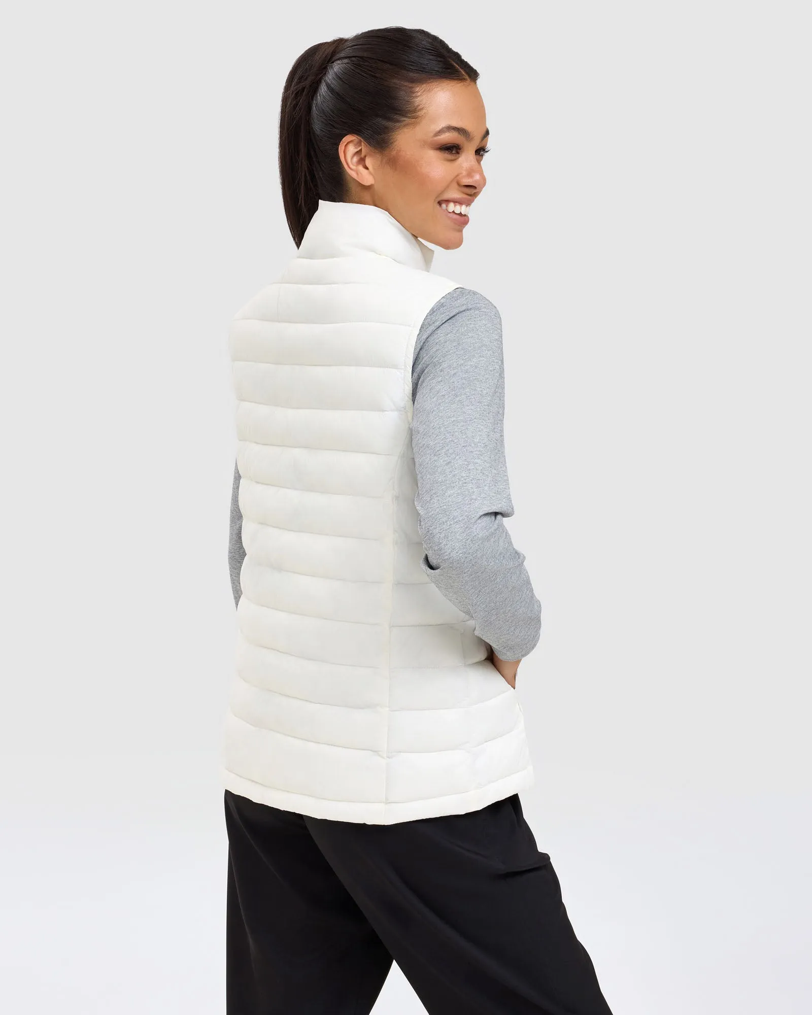 Women's Carpo Lite Puffer Vest -FILA