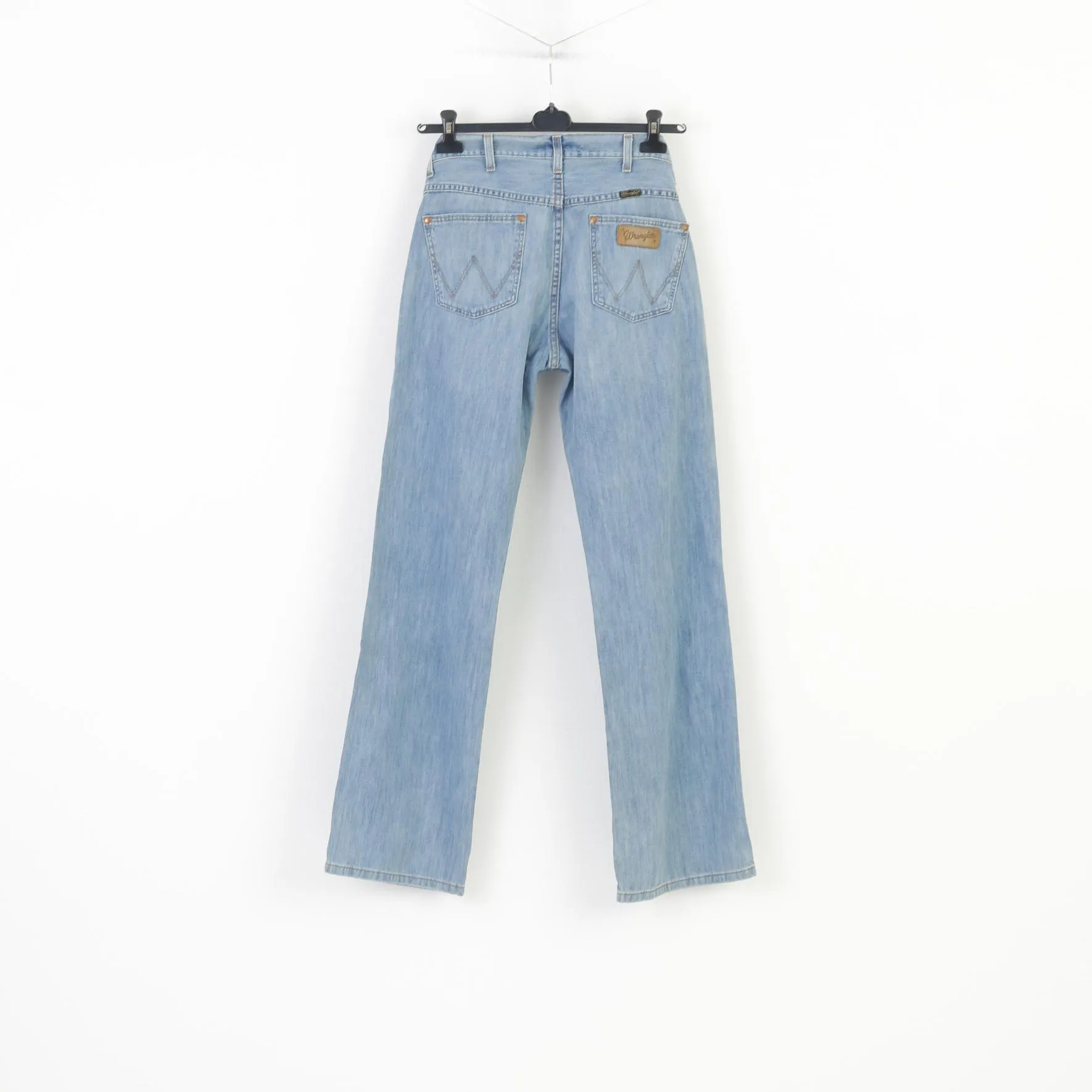 Wrangler Men 31 Trousers Denim Blue Jeans Cotton Vintage Pants