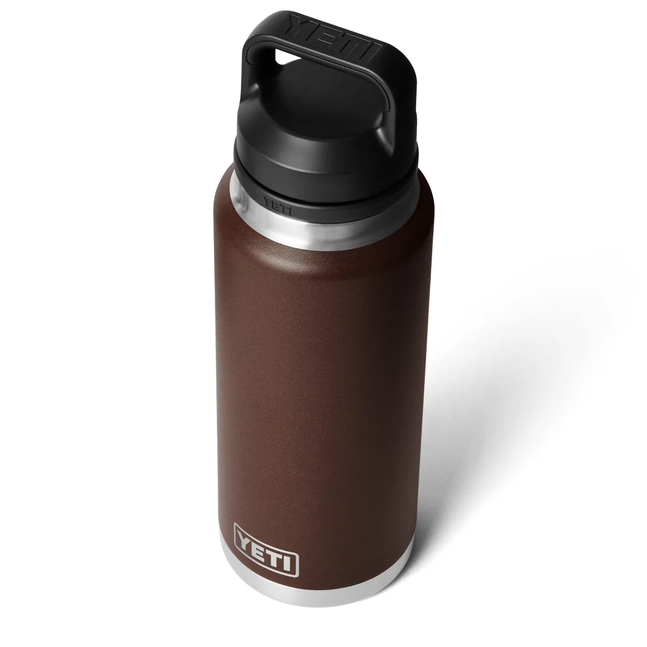 YETI Rambler 36oz Bottle Chug Wetlands Brown