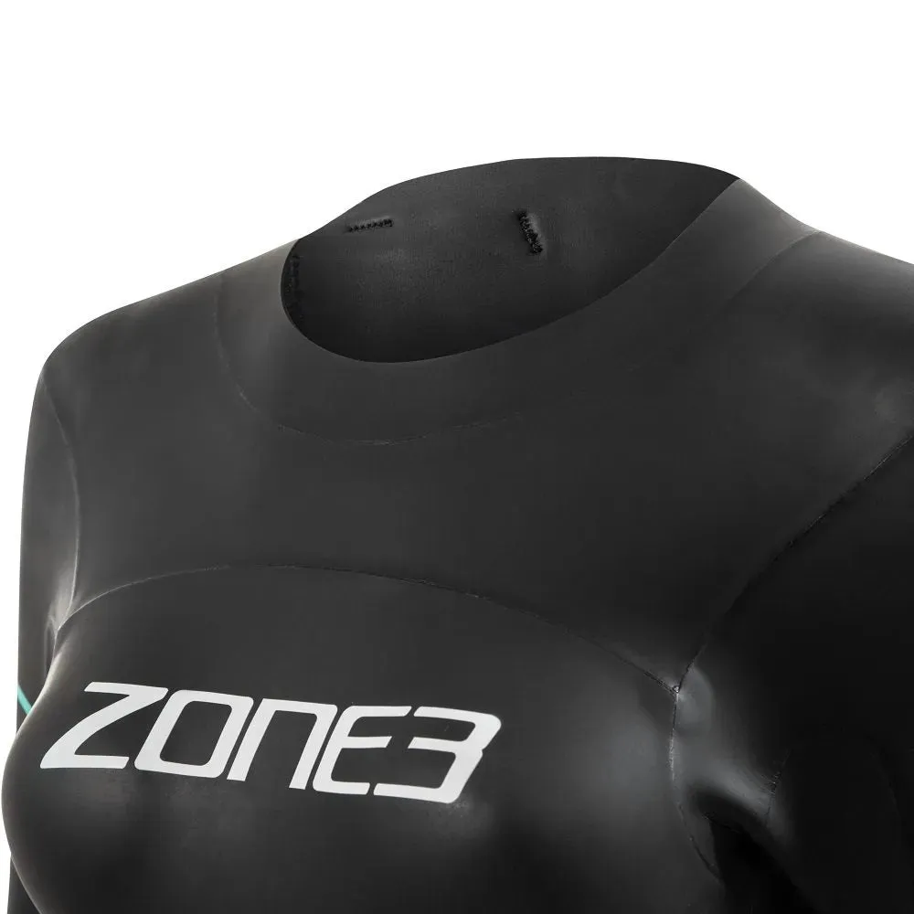 Zone 3 Agile Women's Wetsuit (Black/Pink/Turquoise)